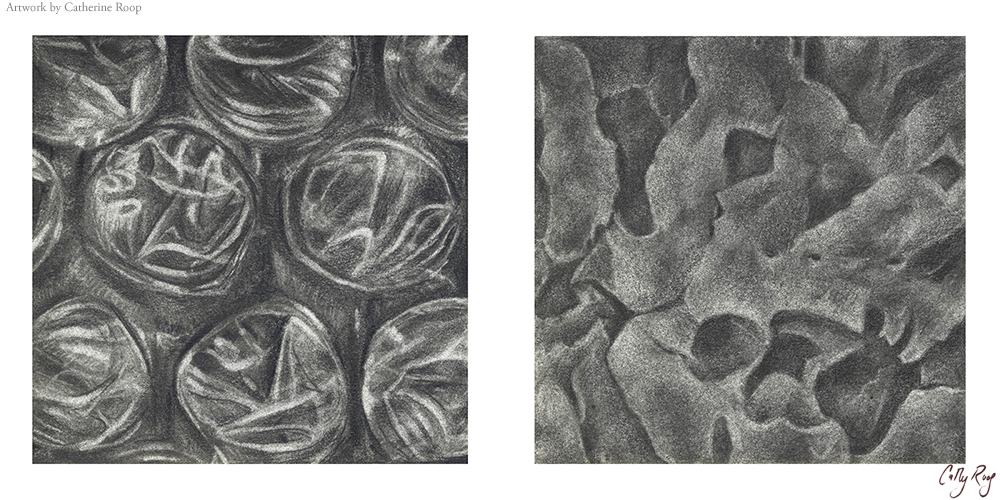 bubble wrap drawing